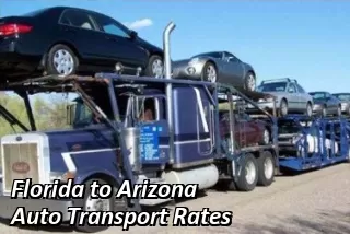 Florida to Arizona Auto Transport Rates